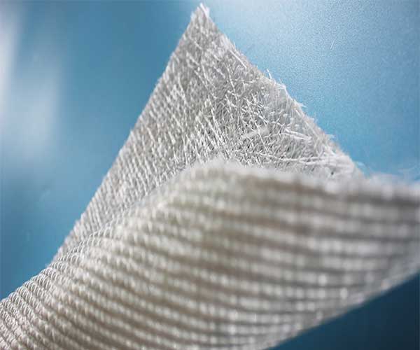 Fiberglass stitched fabric